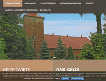 Tablet Screenshot of parafiawniebowzieciaosiek.pl